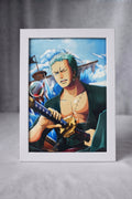 Quadro Roronoa Zoro One Piece | Decoração Anime